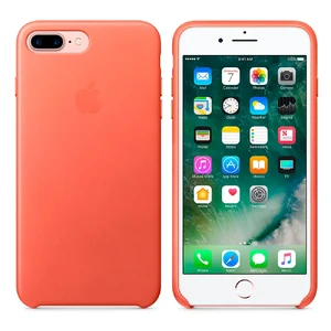Кожаный чехол Apple Leather Case Geranium (MQ5H2) для iPhone 7 Plus | 8 Plus - Фото 6
