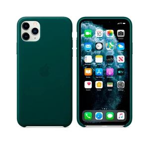 Кожаный чехол Apple Leather Case Forest Green для iPhone 11 Pro Max (MX0C2)