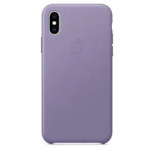 Кожаный чехол Apple Leather Case Lilac (MVFR2) для iPhone XS MVFR2 - Фото 1