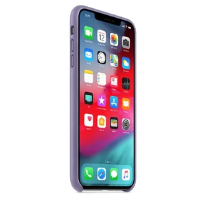 Кожаный чехол Apple Leather Case Lilac (MVH02) для iPhone XS Max - Фото 5