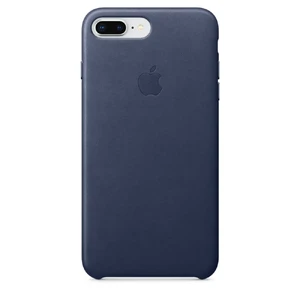Кожаный чехол Apple Leather Case Midnight Blue (MQHL2) для iPhone 8 Plus | 7 Plus MQHL2 - Фото 1