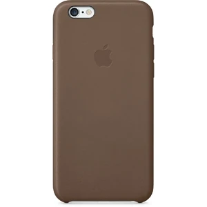 Шкіряний чохол Apple Leather Case Olive Brown (MGR22) для iPhone 6 | 6s - Фото 2