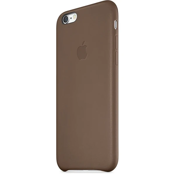 Шкіряний чохол Apple Leather Case Olive Brown (MGR22) для iPhone 6 | 6s у Миколаєві