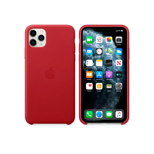 Шкіряний чохол Apple Leather Case (PRODUCT) Red (MWYF2) для iPhone 11 Pro у Вінниці