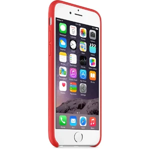 Шкіряний чохол Apple Leather Case (PRODUCT) Red (MGR82) для iPhone 6 | 6s - Фото 5