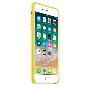 Шкіряний чохол Apple Leather Case Spring Yellow (MRGC2) для iPhone 8 Plus | 7 Plus - Фото 6