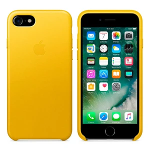 Кожаный чехол Apple Leather Case Sunflower (MQ5G2) для iPhone SE 3 | SE 2 | 8 | 7 - Фото 2