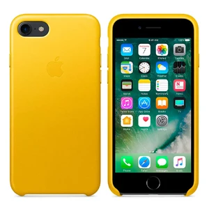 Кожаный чехол Apple Leather Case Sunflower (MQ5G2) для iPhone SE 3 | SE 2 | 8 | 7 - Фото 3