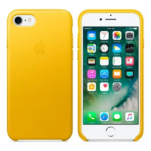 Кожаный чехол Apple Leather Case Sunflower (MQ5G2) для iPhone SE 3 | SE 2 | 8 | 7 - Фото 4