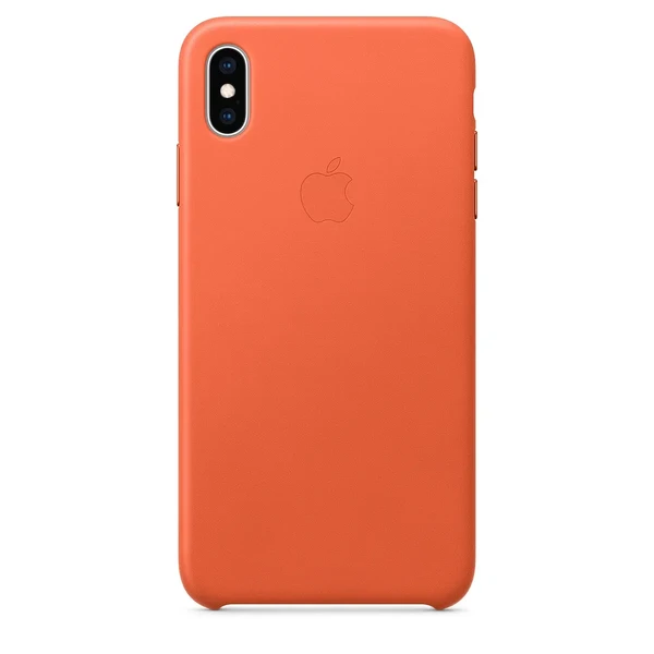 Кожаный чехол Apple Leather Case Sunset (MVFY2) для iPhone XS Max в Николаеве