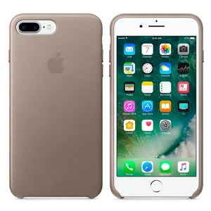 Шкіряний чохол Apple Leather Case Taupe (MPTC2) для iPhone 7 Plus | 8 Plus - Фото 4