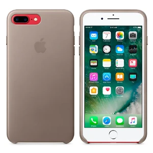 Шкіряний чохол Apple Leather Case Taupe (MPTC2) для iPhone 7 Plus | 8 Plus - Фото 7