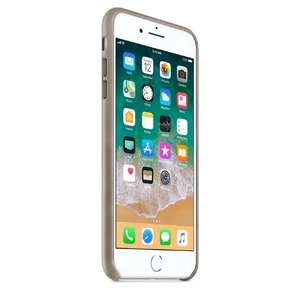 Кожаный чехол Apple Leather Case Taupe (MQHJ2) для iPhone 8 Plus | 7 Plus - Фото 5
