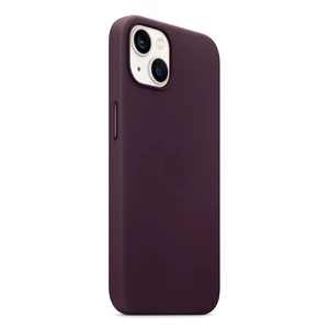 Шкіряний чохол Apple Leather Case with MagSafe Dark Cherry (MM143) для iPhone 13 - Фото 2