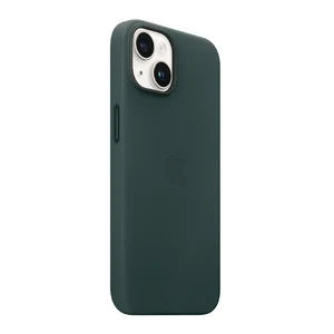 Шкіряний чохол Apple Leather Case для MagSafe Forest Green для iPhone 14 | 13 (MPP53) - Фото 2