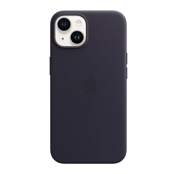 Шкіряний чохол Apple Leather Case with MagSafe Ink для iPhone 14 | 13 (MPP63)
