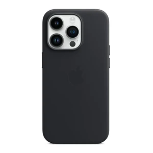 Шкіряний чохол Apple Leather Case with MagSafe Midnight для iPhone 14 Pro Max (MPPM3)