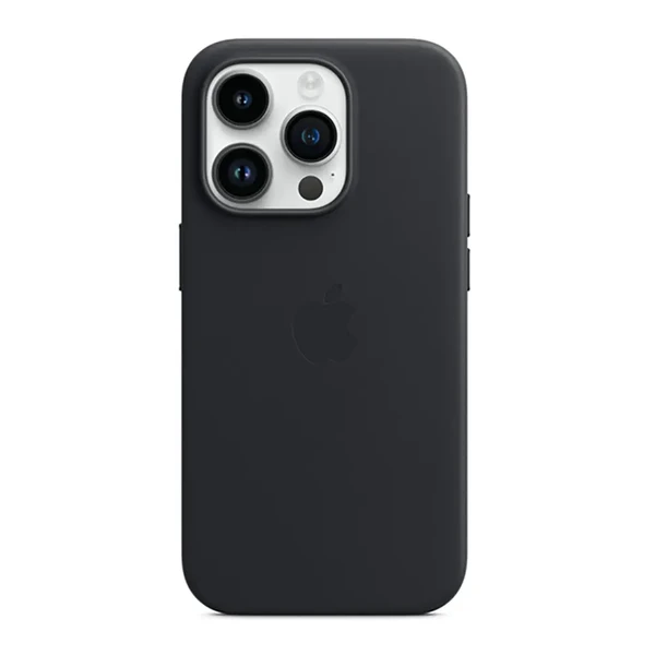 Шкіряний чохол Apple Leather Case with MagSafe Midnight для iPhone 14 Pro Max (MPPM3)