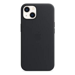 Шкіряний чохол Apple Leather Case with MagSafe Midnight (MM183) для iPhone 13