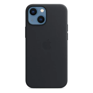 Кожаный чехол Apple Leather Case with MagSafe Midnight (MM0M3) для iPhone 13 mini - Фото 2