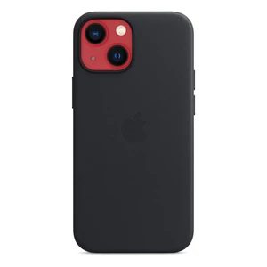 Кожаный чехол Apple Leather Case with MagSafe Midnight (MM0M3) для iPhone 13 mini - Фото 3