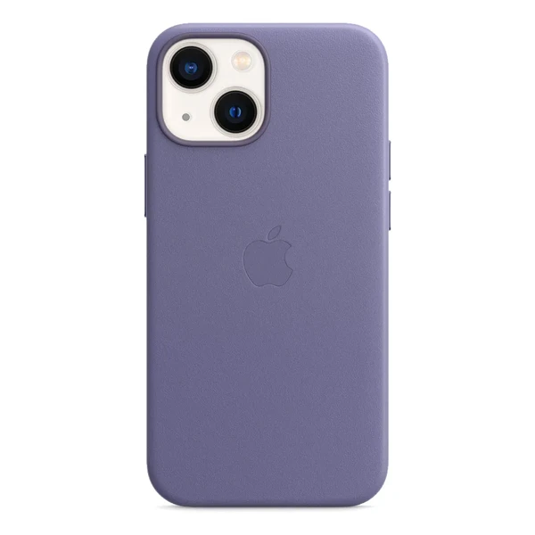 Шкіряний чохол Apple Leather Case with MagSafe Wisteria (MM0H3) для iPhone 13 mini в Чернівцях