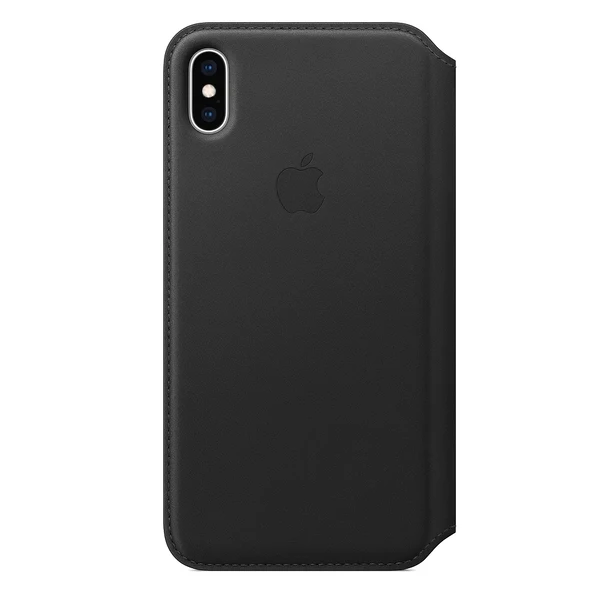 Шкіряний чохол-книжка Apple Leather Folio Black (MRX22) для iPhone XS Max