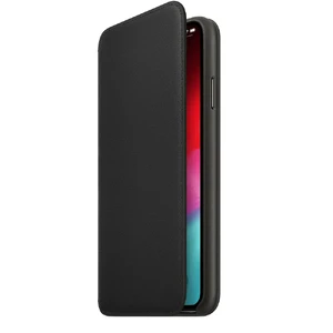 Шкіряний чохол-книжка Apple Leather Folio Black (MRX22) для iPhone XS Max - Фото 5