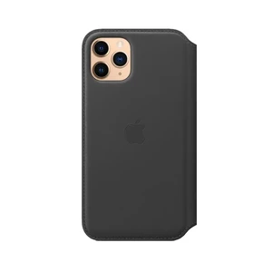 Шкіряний чохол-книжка Apple Leather Folio Black (MX062) для iPhone 11 Pro - Фото 3