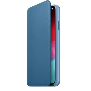 Шкіряний чохол-книжка Apple Leather Folio Cape Cod Blue (MRX52) для iPhone XS Max - Фото 5
