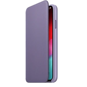 Шкіряний чохол-книжка Apple Leather Folio Lilac (MVFV2) для iPhone XS Max - Фото 5