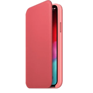 Шкіряний чохол-книжка Apple Leather Folio Peony Pink (MRX12) для iPhone XS | X - Фото 5