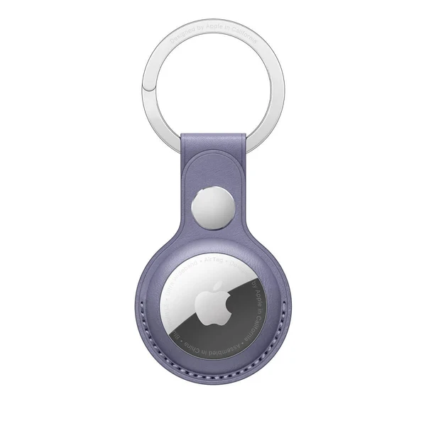 Шкіряний брелок з кільцем Apple Leather Key Ring Wisteria (MMFC3) для AirTag у Вінниці