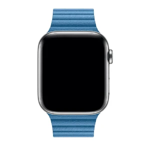 Ремінець Apple Leather Loop Forest Cornflower Large (MV2Y2) для Apple Watch Ultra 49mm | 45mm | 44mm | 42mm - Фото 2