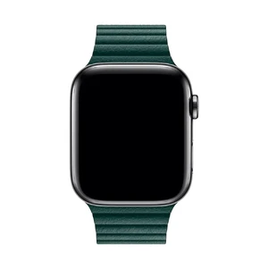 Ремешок Apple  Leather Loop Forest Green Medium (MTH72) для Apple Watch Ultra 49mm | 45mm | 44mm | 42mm - Фото 2