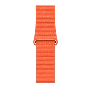 Ремешок Apple Leather Loop Sunset Medium (MV602) для Apple Watch Ultra 49mm | 45mm | 44mm | 42mm - Фото 3