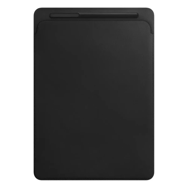 Кожаный чехол-карман Apple Leather Sleeve Black (MQ0U2) для iPad Pro 12.9" в Полтаве