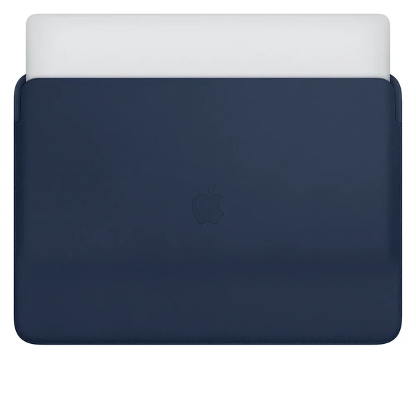 Шкіряний чохол Apple Leather Sleeve Midnight Blue (MWVC2) для MacBook Pro 16"
