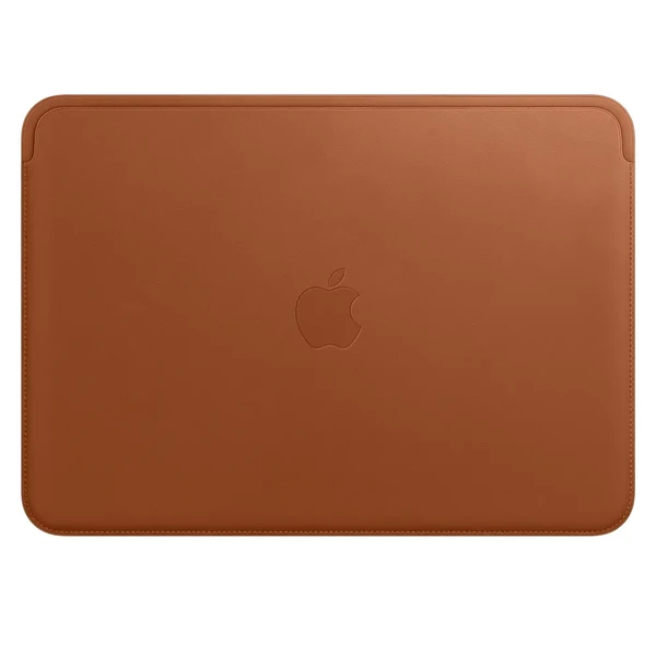 Шкіряний чохол Apple Leather Sleeve Saddle Brown (MQG12) для MacBook 12"