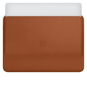 Шкіряний чохол Apple Leather Sleeve Saddle Brown (MWV92) для MacBook Pro 16"