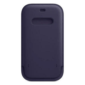 Шкіряний чохол-гаманець Apple Leather Sleeve with MagSafe Deep Violet (MK0A3) для iPhone 12 | 12 Pro MK0A3 - Фото 1