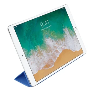Чехол-накладка Apple Leather Smart Cover Electric Blue (MRFJ2) для iPad 8 | 7 10.2" (2020 | 2019) | Air 3 | Pro 10.5" - Фото 6