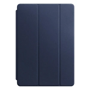 Чехол-накладка Apple Leather Smart Cover Midnight Blue (MPUA2) для iPad 9 | 8 | 7 10.2" (2021 | 2020 | 2019) | Air 3 | Pro 10.5" MPUA2 - Фото 1
