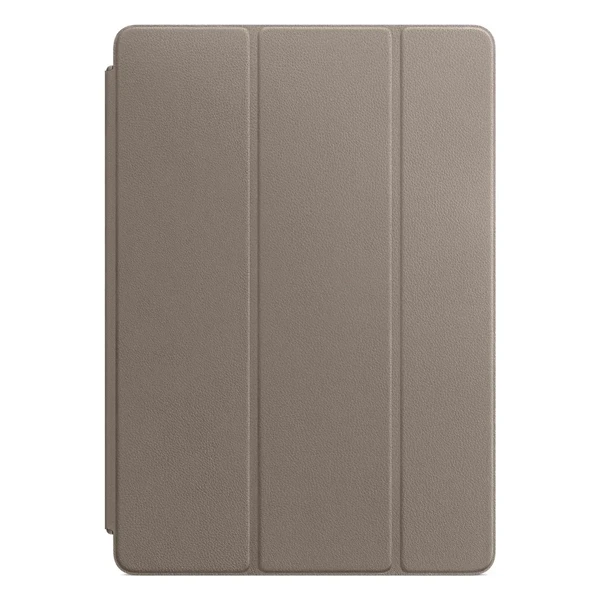 Чохол-накладка Apple Leather Smart Cover Taupe (MPU82) для iPad 9 | 8 | 7 10.2" (2021 | 2020 | 2019) | Air 3 | Pro 10.5"