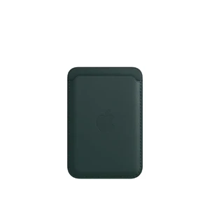 Чохол-гаманець Apple Leather Wallet MagSafe Forest Green (MPPT3) для iPhone 15 | 14 | 13 | 12 (з підтримкою Локатора) MPPT3 - Фото 1