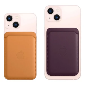 Чехол-бумажник Apple Leather Wallet MagSafe Dark Cherry (MM0T3) для iPhone 15 | 14 | 13 | 12 - Фото 4