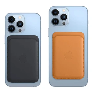 Чохол-гаманець Apple Leather Wallet MagSafe Ink (MPPW3) для iPhone 15 | 14 | 13 | 12 (з підтримкою Локатора) - Фото 4