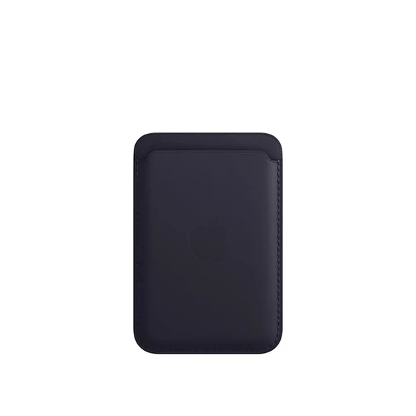 Чохол-гаманець Apple Leather Wallet MagSafe Ink (MPPW3) для iPhone 15 | 14 | 13 | 12 (з підтримкою Локатора)
