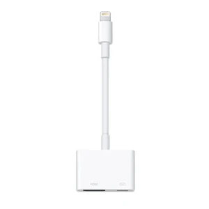 Адаптер (переходник) Apple Lightning to HDMI Digital AV (MD826) для iPad | iPhone MD826 - Фото 1