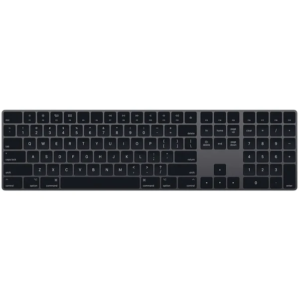 Клавіатура Apple Magic Keyboard with Numeric Keypad Space Gray (MRMH2)